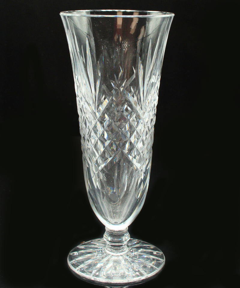 Waterford Crystal: Ashbourne Footed Vase, 7"