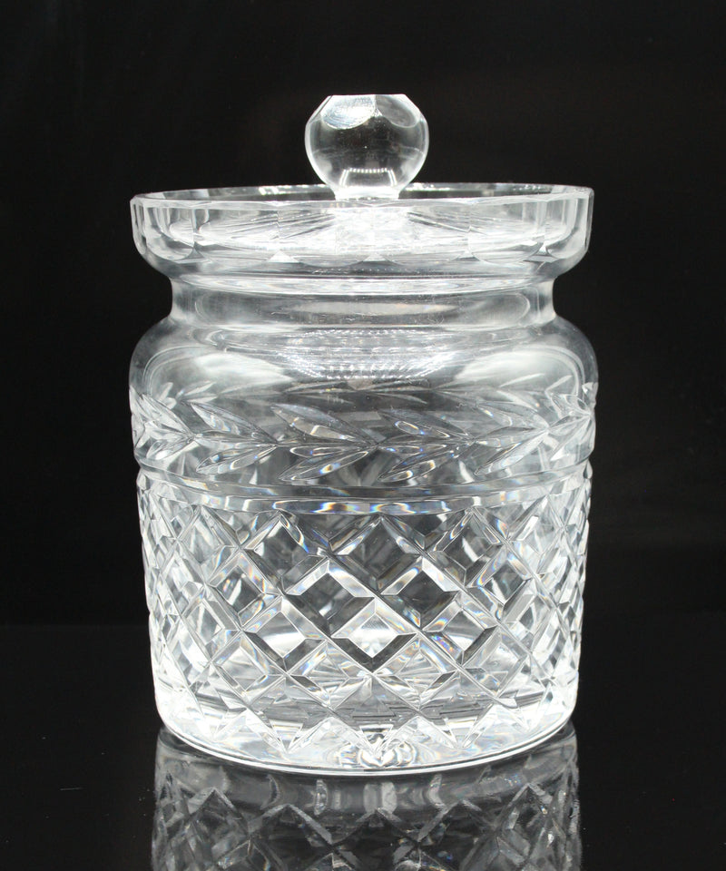 Waterford Crystal: Glandore Biscuit Barrel , 7"