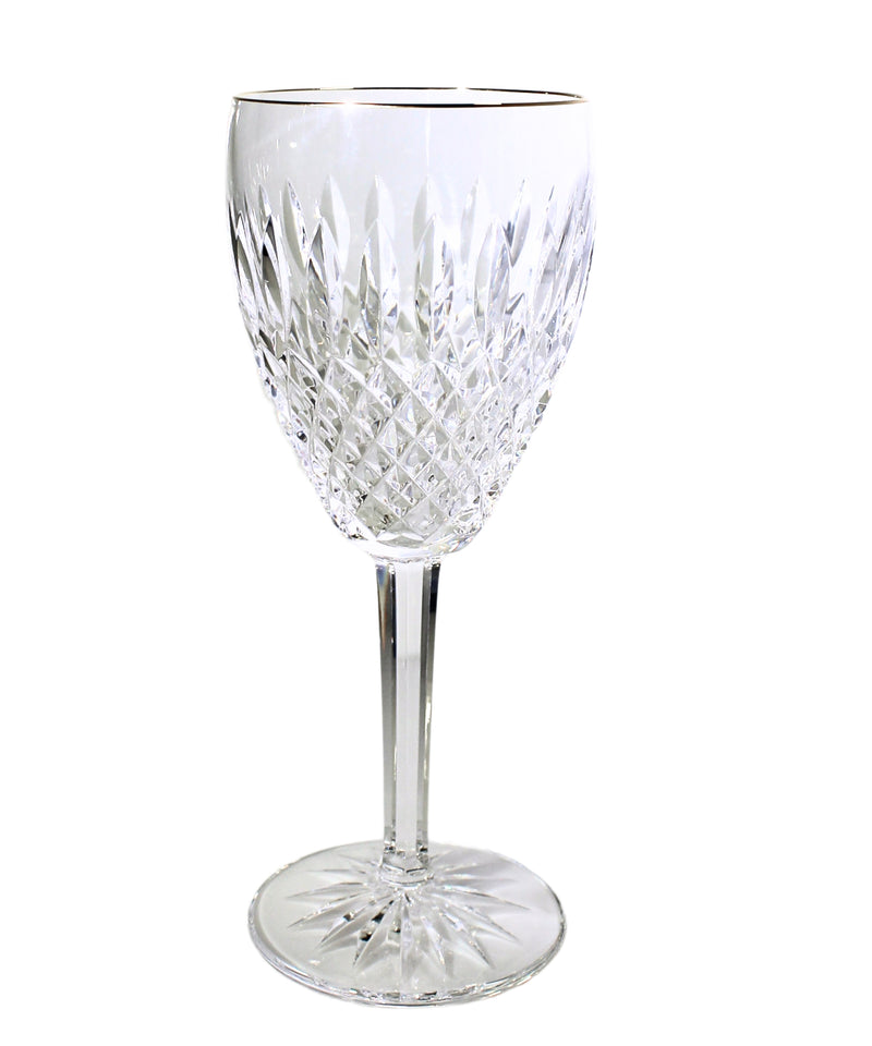 Waterford Crystal: Castlemaine Golden Wine Glass, 7"