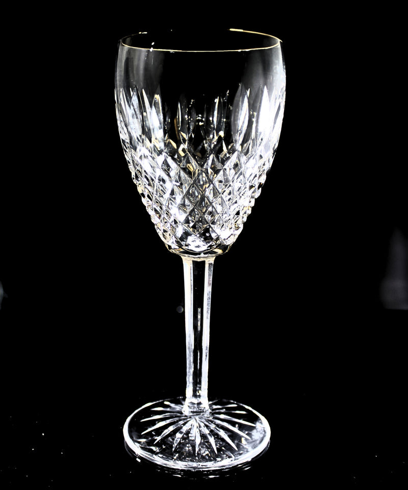 Waterford Crystal: Castlemaine Golden Wine Glass, 7"