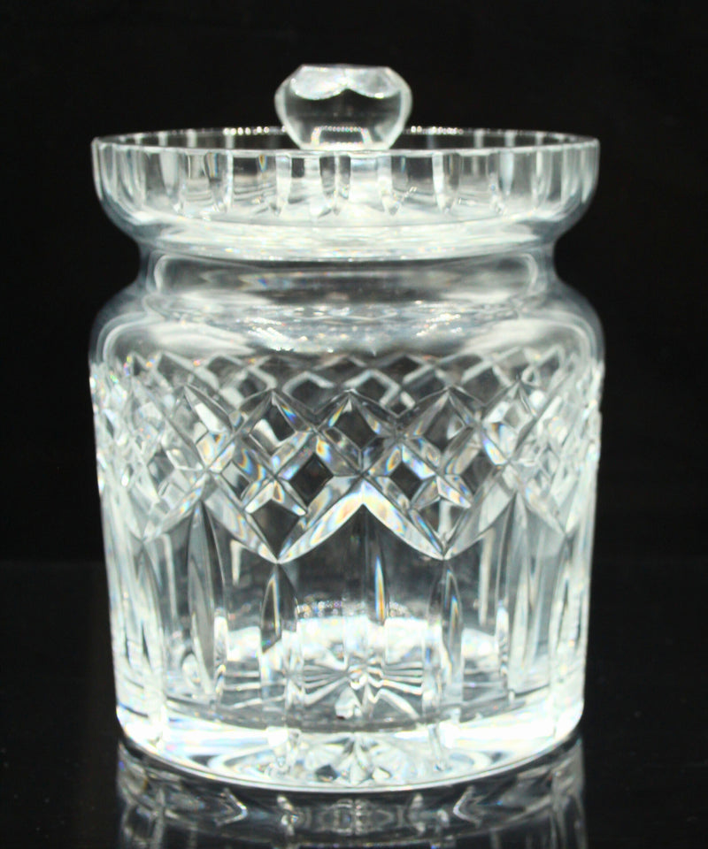 Waterford Crystal: Lismore Biscuit Barrel , 6.5"