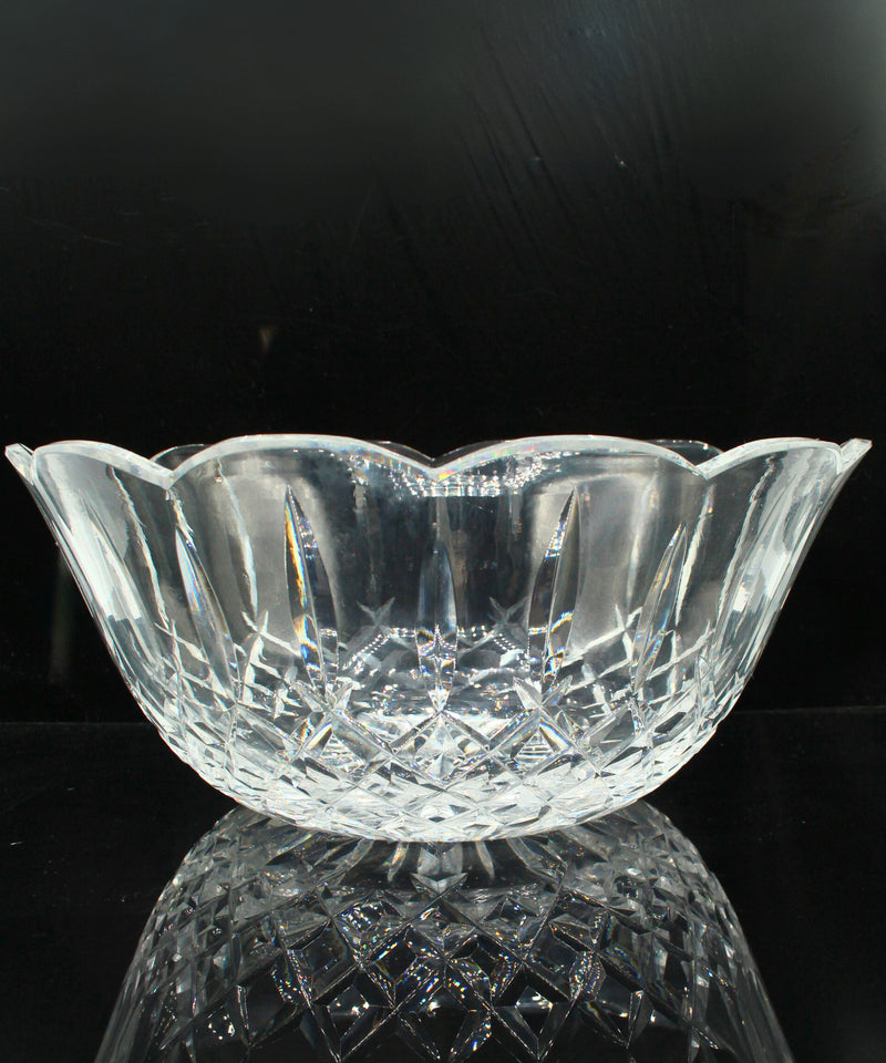 Waterford Crystal: Lismore Scalloped Bowl, 9"