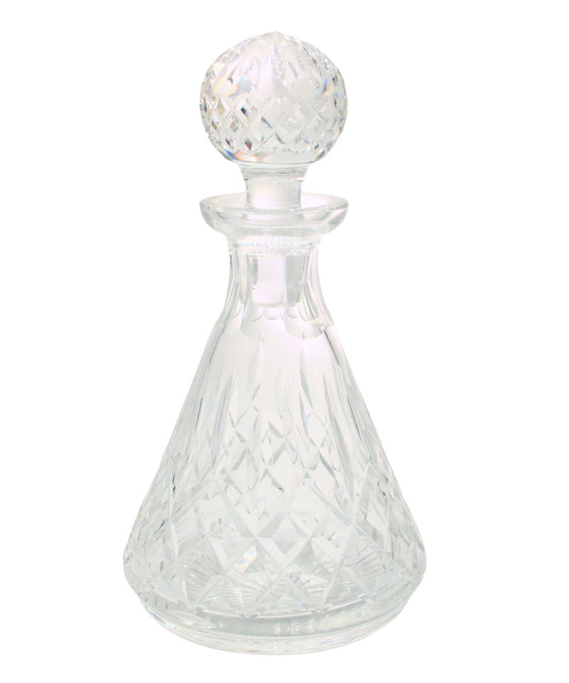 Waterford Crystal: Lismore Roly Poly Decanter and Stopper, 10.75"