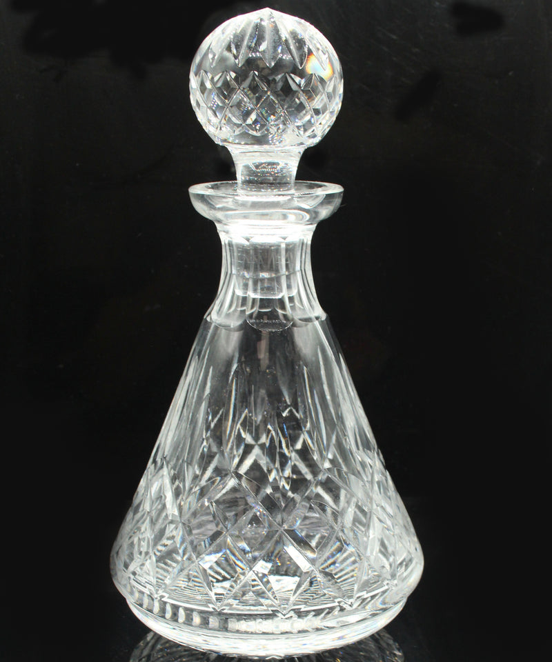 Waterford Crystal: Lismore Roly Poly Decanter and Stopper, 10.75"