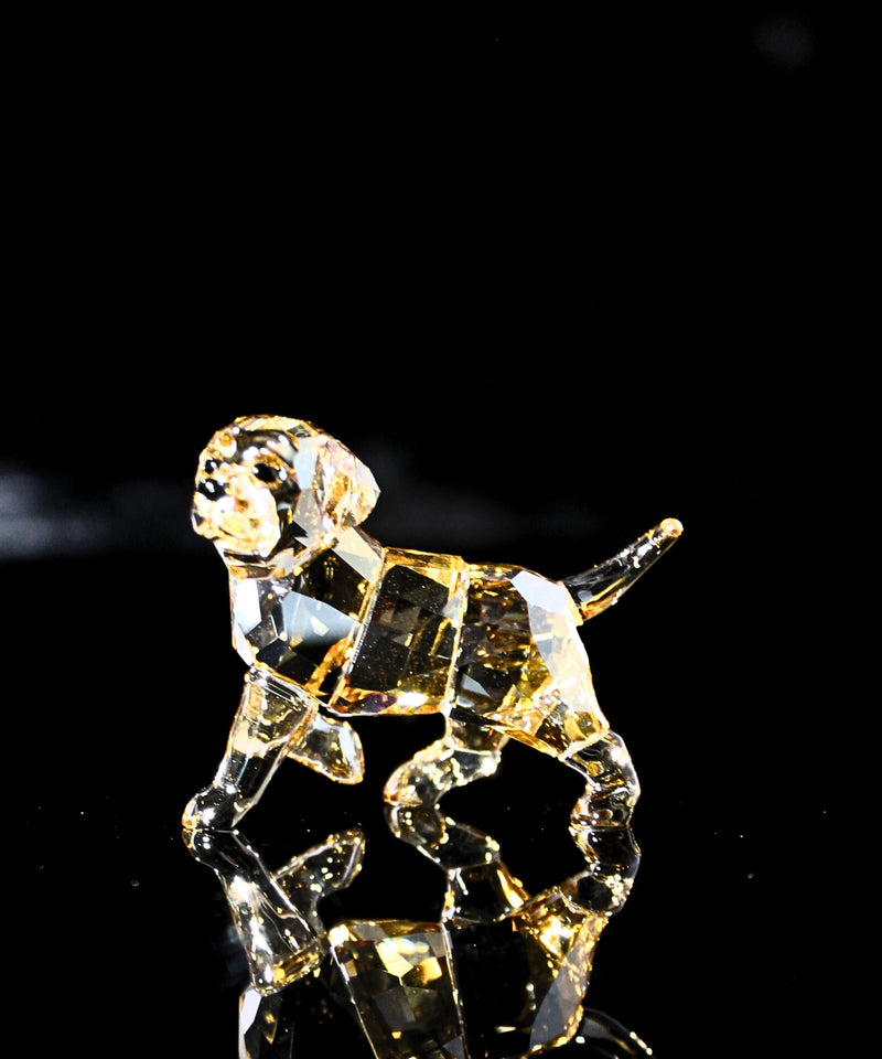 Swarovski Figurine: 1142824 Golden Retriever Puppy