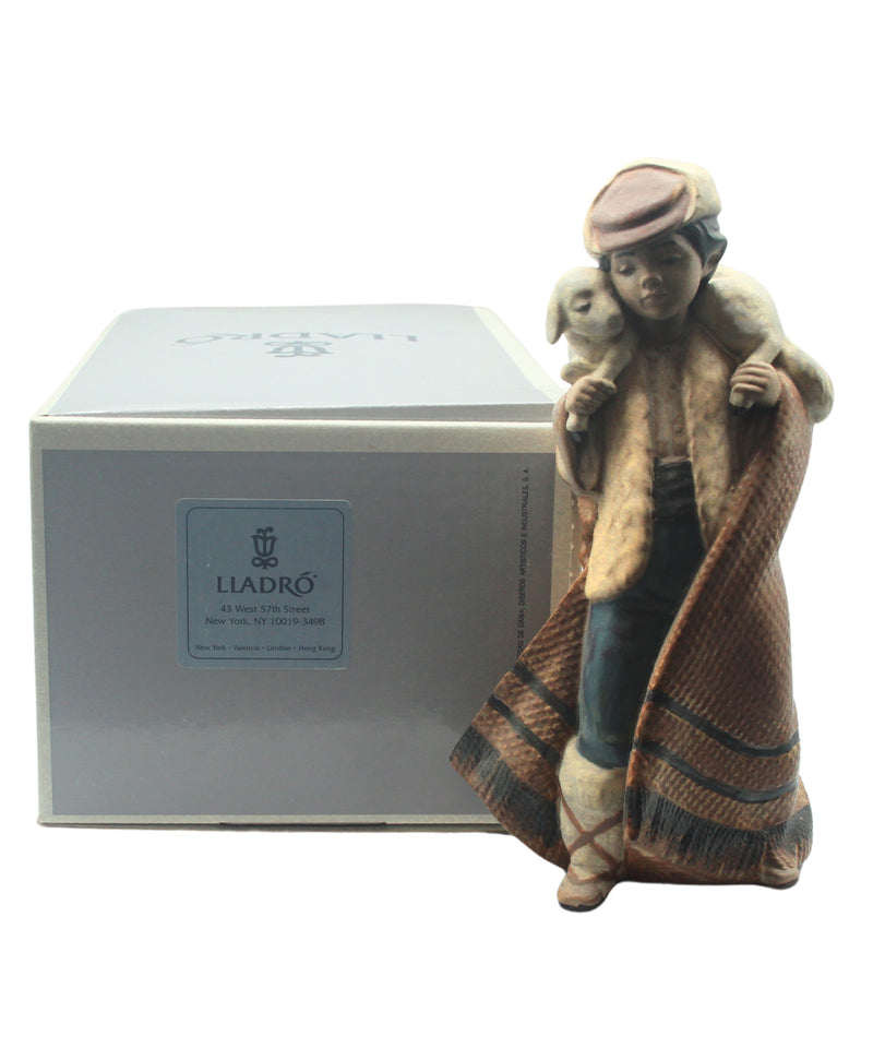 Lladró Figurine: 12163 Mountain Shepherd | Gres