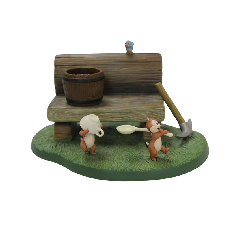 WDCC - Dwarfs Cottage Bench | 1234338 | Disney's Snow White