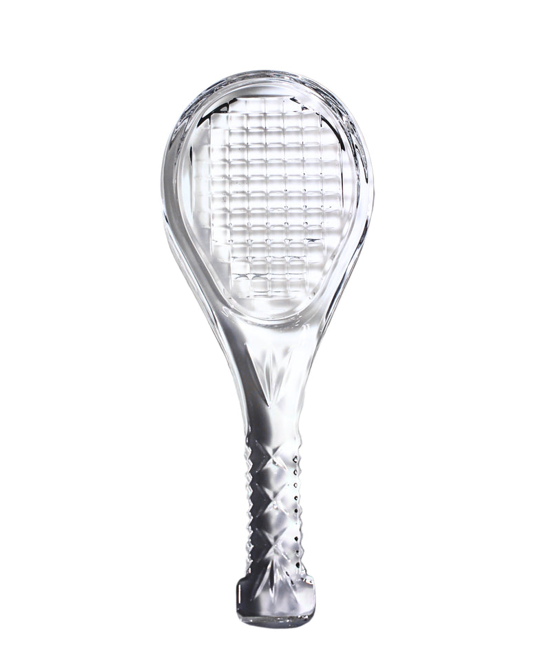 Waterford Crystal: Figurines Tennis Racquet , 7"