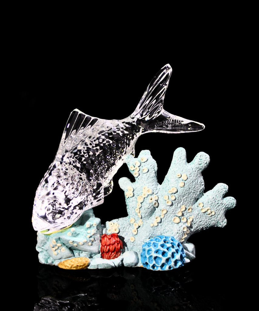 Waterford Crystal: Figurines Fish, 2.5"