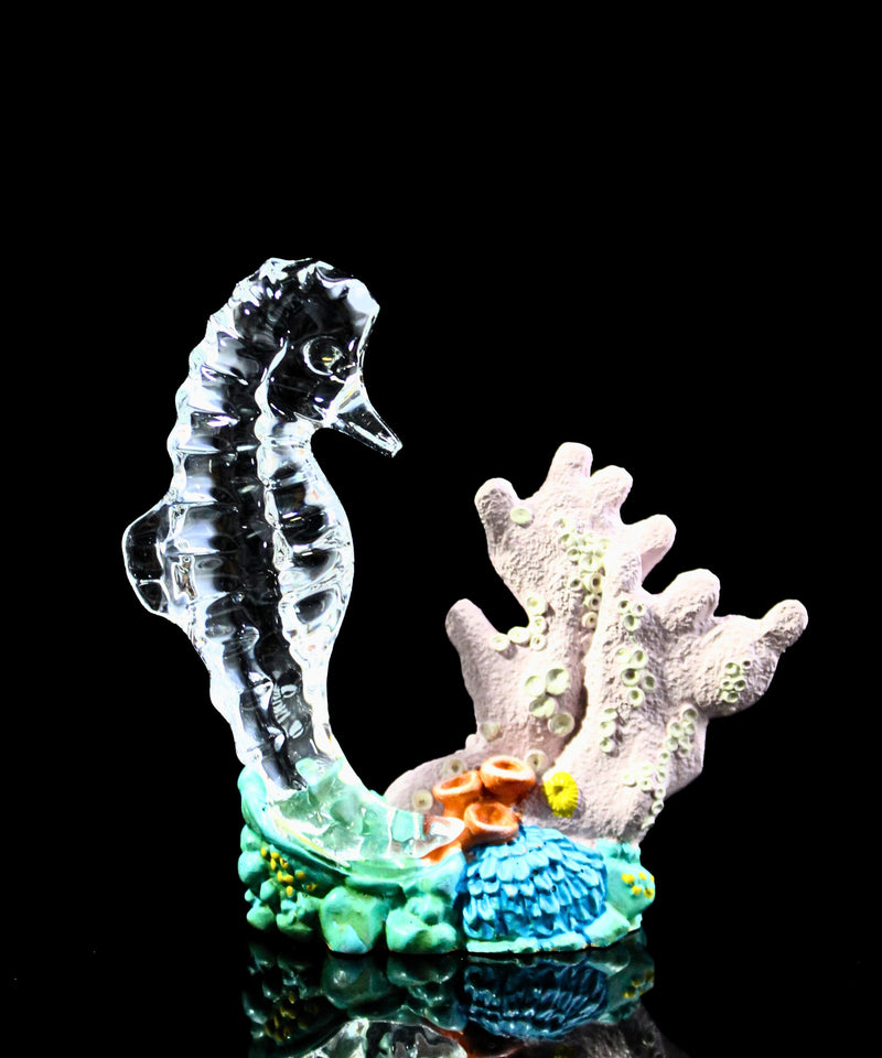 Waterford Crystal: Figurines Seahorse, 2.5"