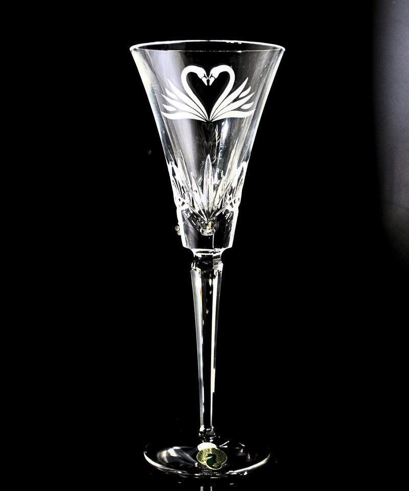 Waterford Crystal: Wedding Heirloom Fluted Champagne , 9.25" | Swan