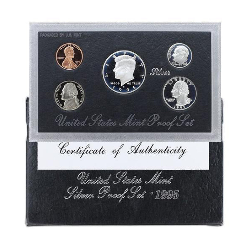 1995 Silver Proof Set (OGP) 5 coins