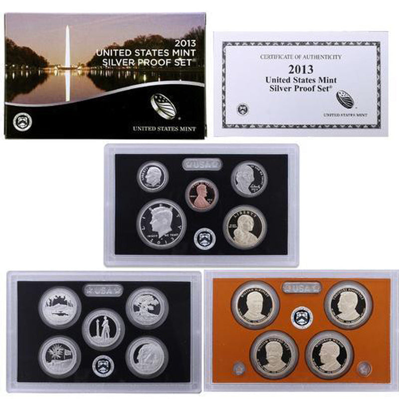 2013 Silver Proof Set (OGP) 14 coins