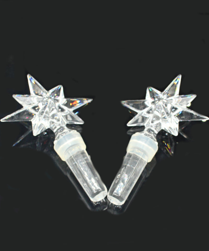 Waterford Crystal: Congratulations Stopper Pair, 4.38"