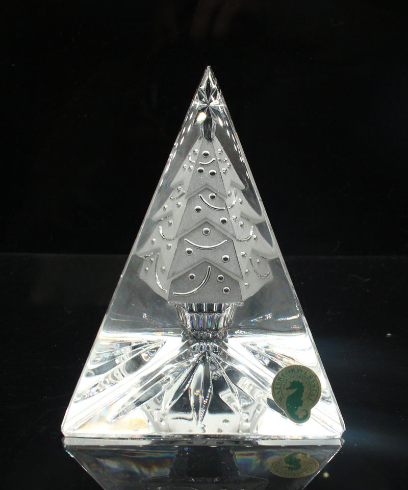 Waterford Crystal: Happy Holiday Tree Prism | 115034, 5.5"