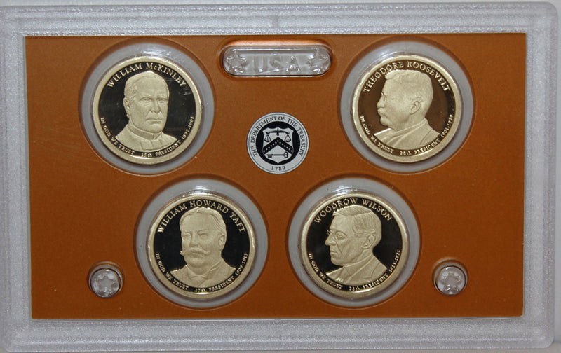 2013 Presidential Dollar Proof Set (OGP) 4 coins