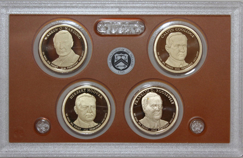 2014 Presidential Dollar Proof Set (OGP) 4 coins