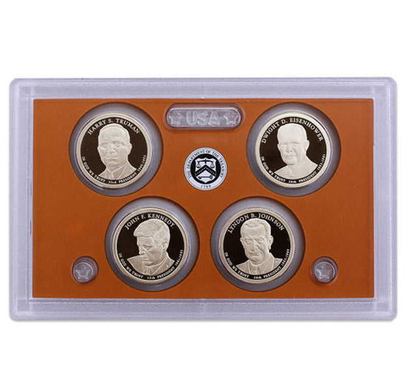 2015 Presidential Dollar Proof Set (OGP) 4 coins