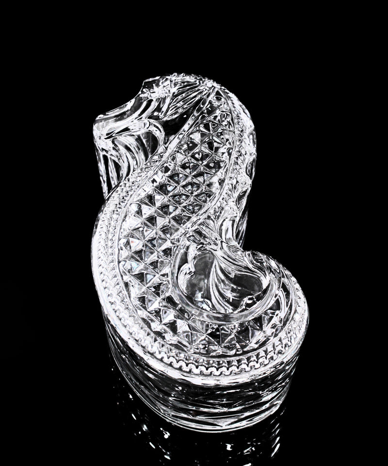 Waterford Crystal: Seahorse Seahorse Dish, 8"