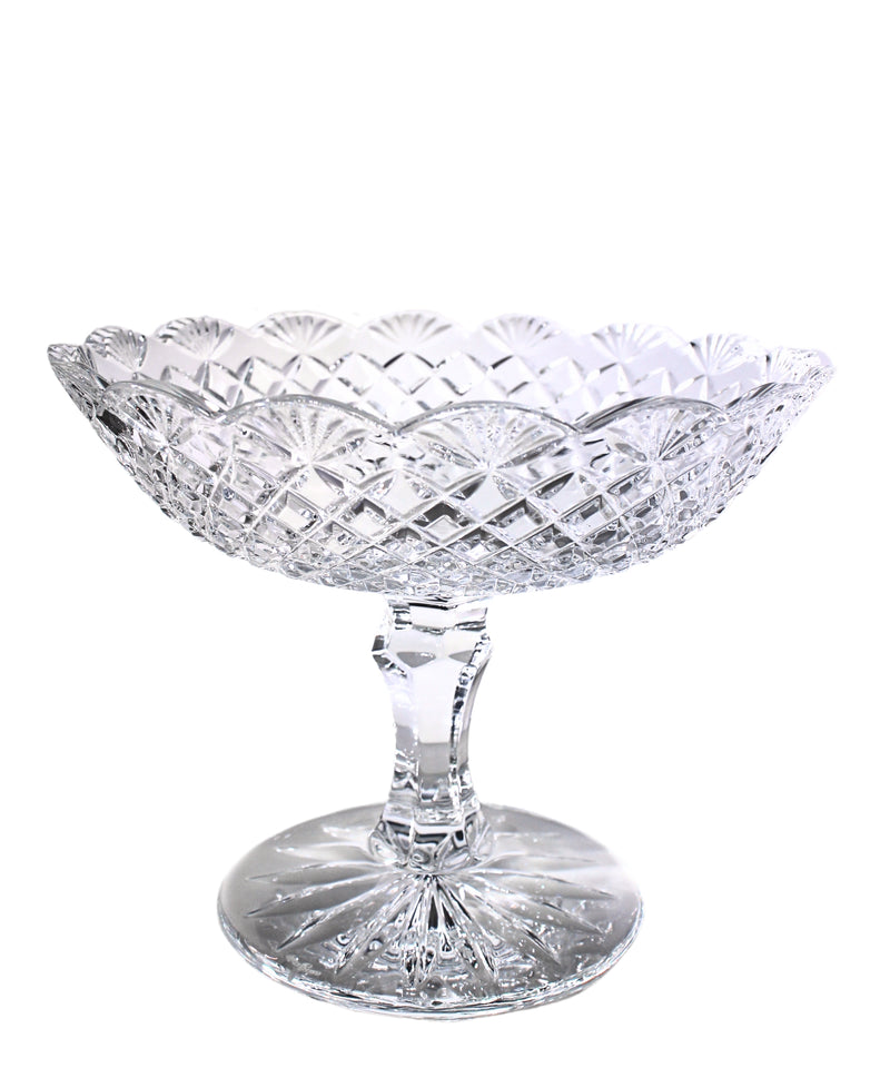 Waterford Crystal: Table Accessories Emily Round Compote, 7.5"