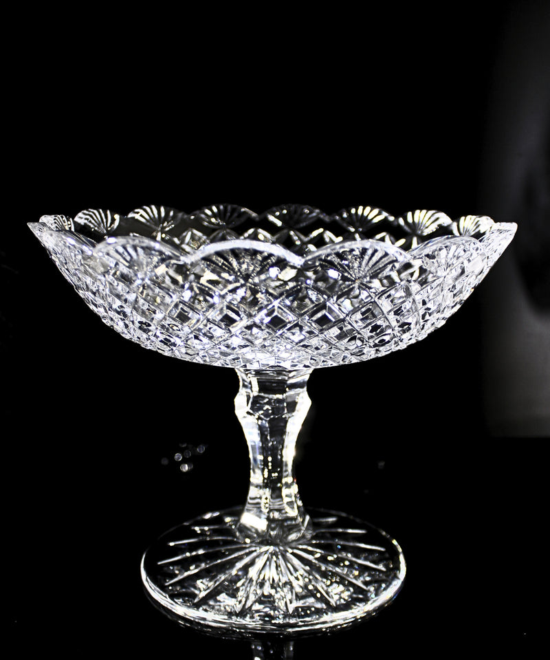 Waterford Crystal: Table Accessories Emily Round Compote, 7.5"