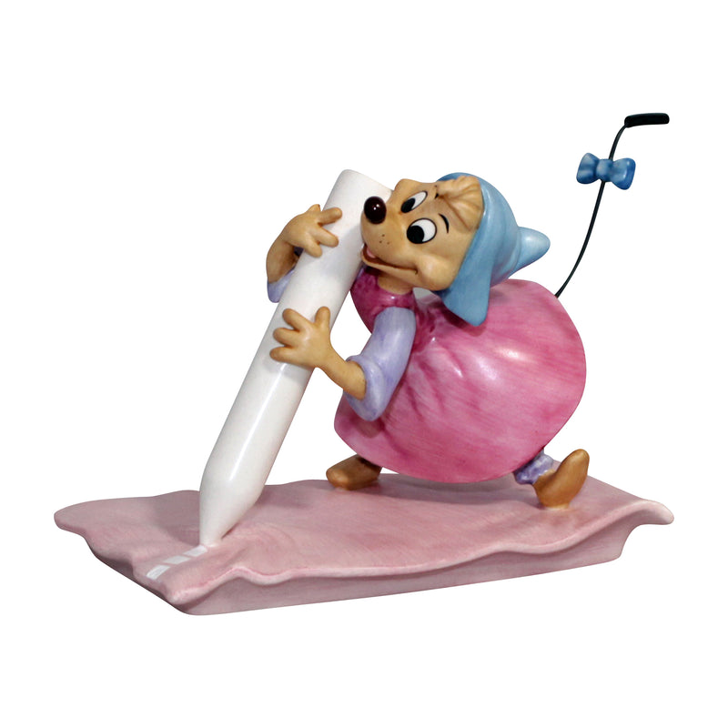 WDCC Chalk Mouse - No Time For Dilly-Dally! | 41006 | Cinderella | AS IS