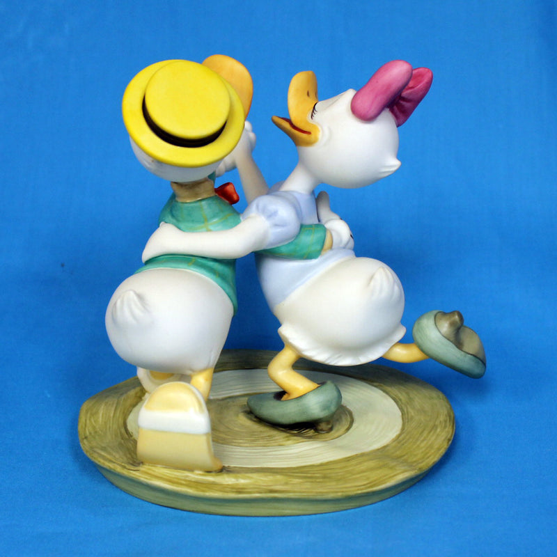 WDCC Daisy & Donald - Oh Boy, What a Jitterbug! | 41024 | AS IS