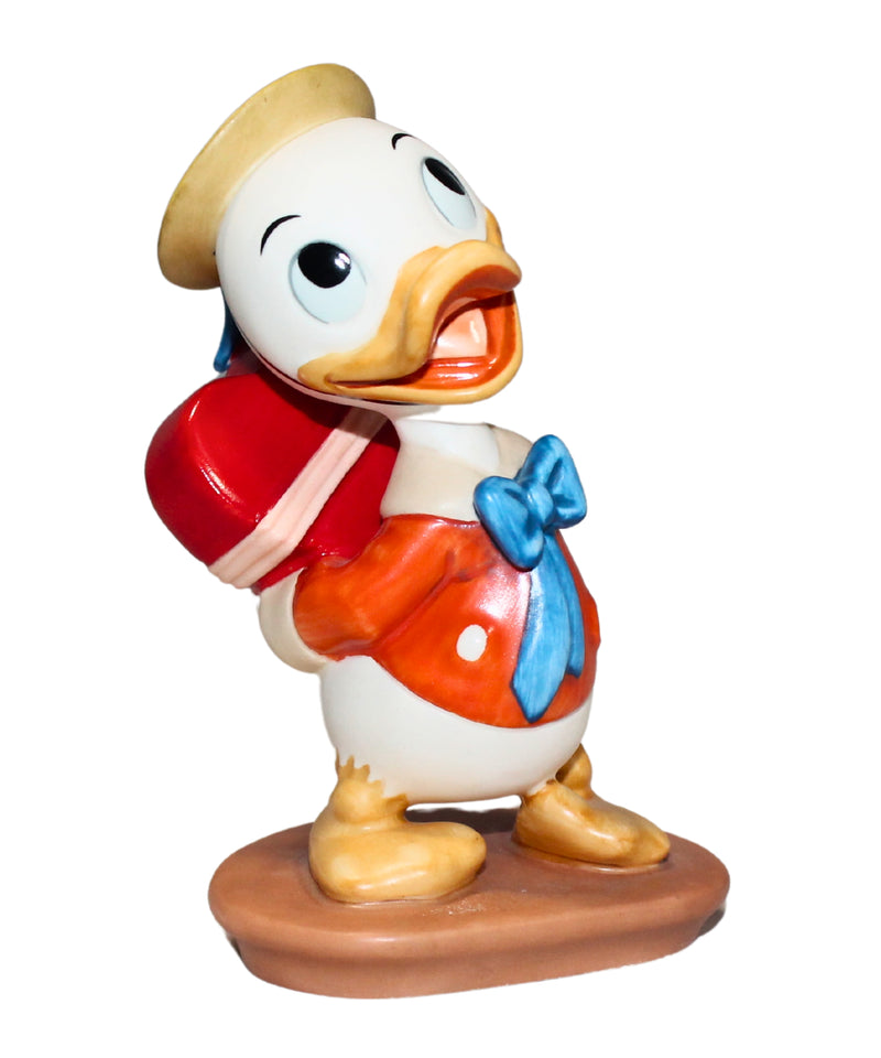 WDCC Dewey - I Got Somethin' For Ya | 41025 | Disney's Mr. Duck Steps Out