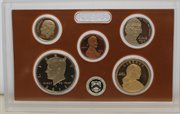 2012 Proof set 10 Pack CN-Clad Kennedy, Presidential Dollar, State quarters OGP 140 coins