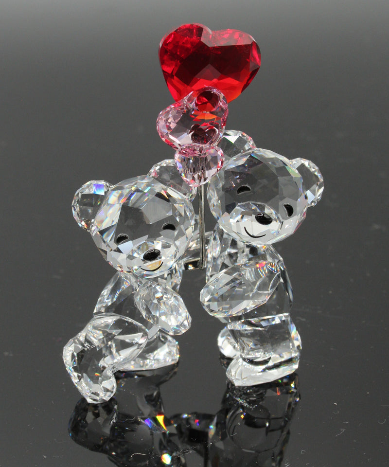 Swarovski Figurine: 5185778 Kris Bear - Heart Balloons