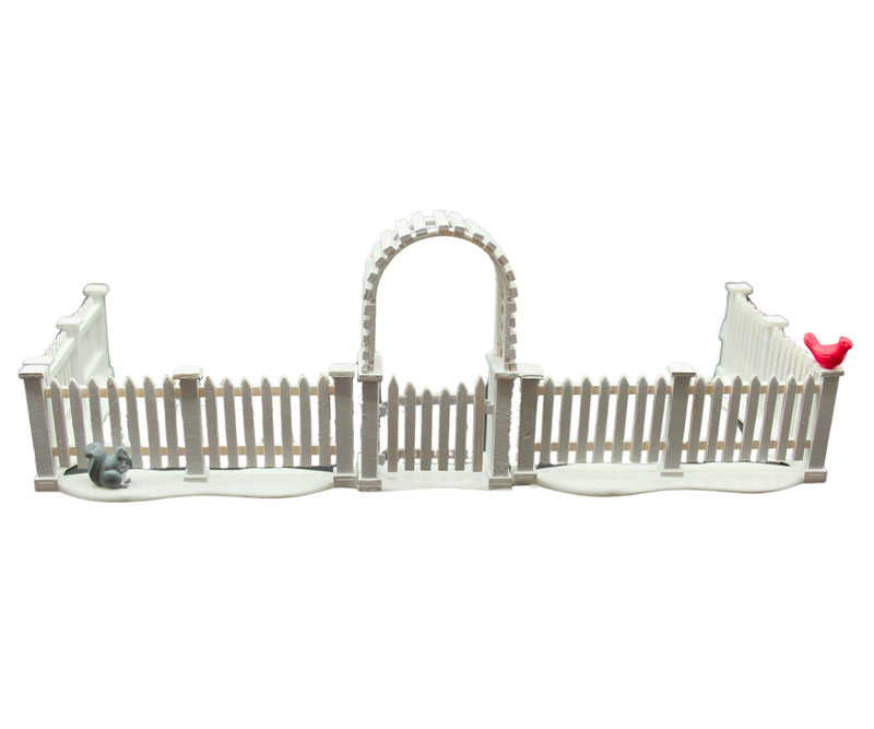 Department 56: 52624 White Picket Fence with Gate