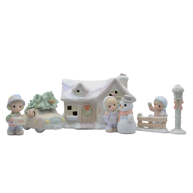 Precious Moments: 531774 Sugar Town House Collector's Set