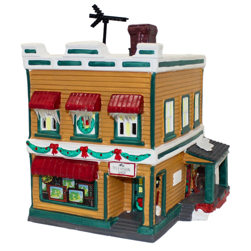 Department 56: 54232 Al's TV Shop