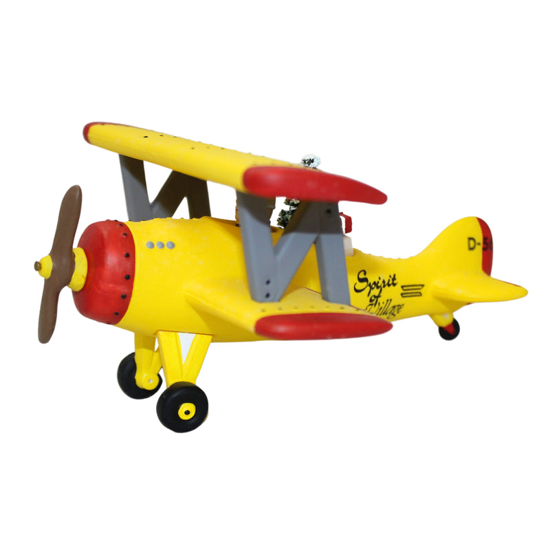 Department 56: 54585 Yellow Airplane