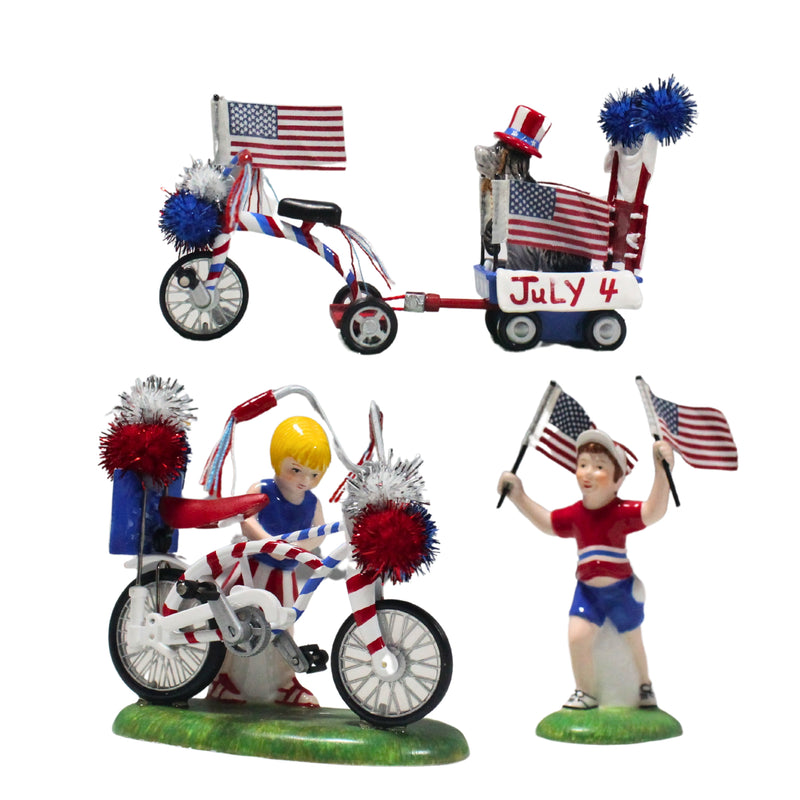 Department 56: 55181 Kiddie Parade - Set of 3