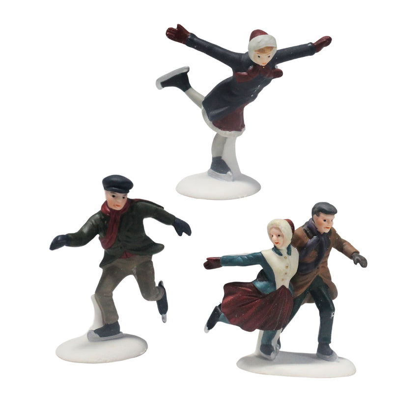 Department 56: 55239 Skating Party - Set of 3