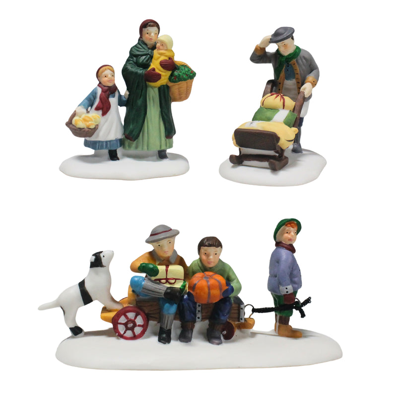 Department 56: 56413 Market Day - Set of 3