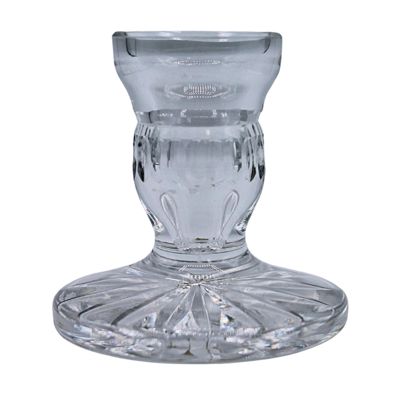 Waterford Crystal: Candlesticks Single Light Candlestick, 3.6" | Vrt Cuts Stem