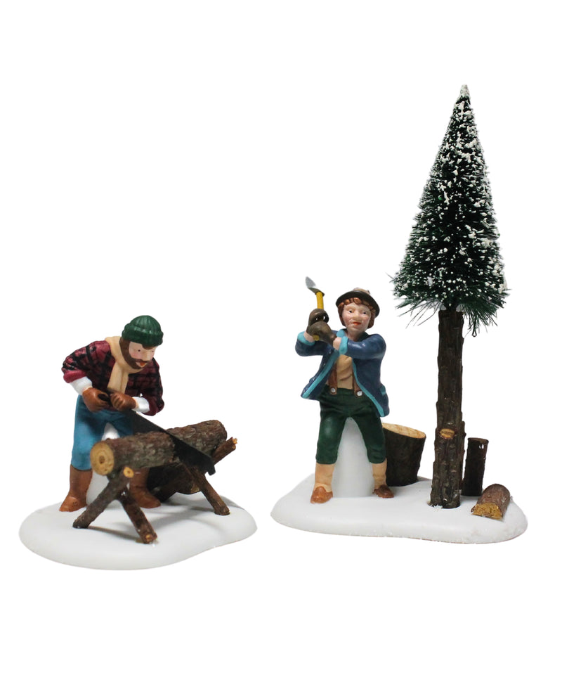 Department 56: 56590 Lumberjacks - Set of 2