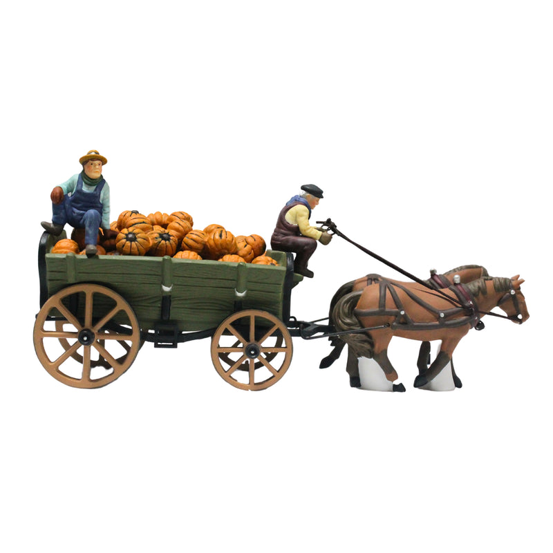 Department 56: 56591 Harvest Pumpkin Wagon