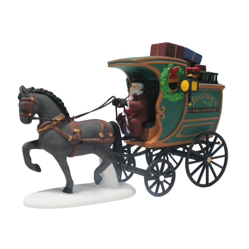 Department 56: 58400 The Fezziwig Delivery Wagon