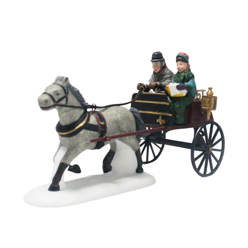 Department 56: 58401 Red Christmas Sulky