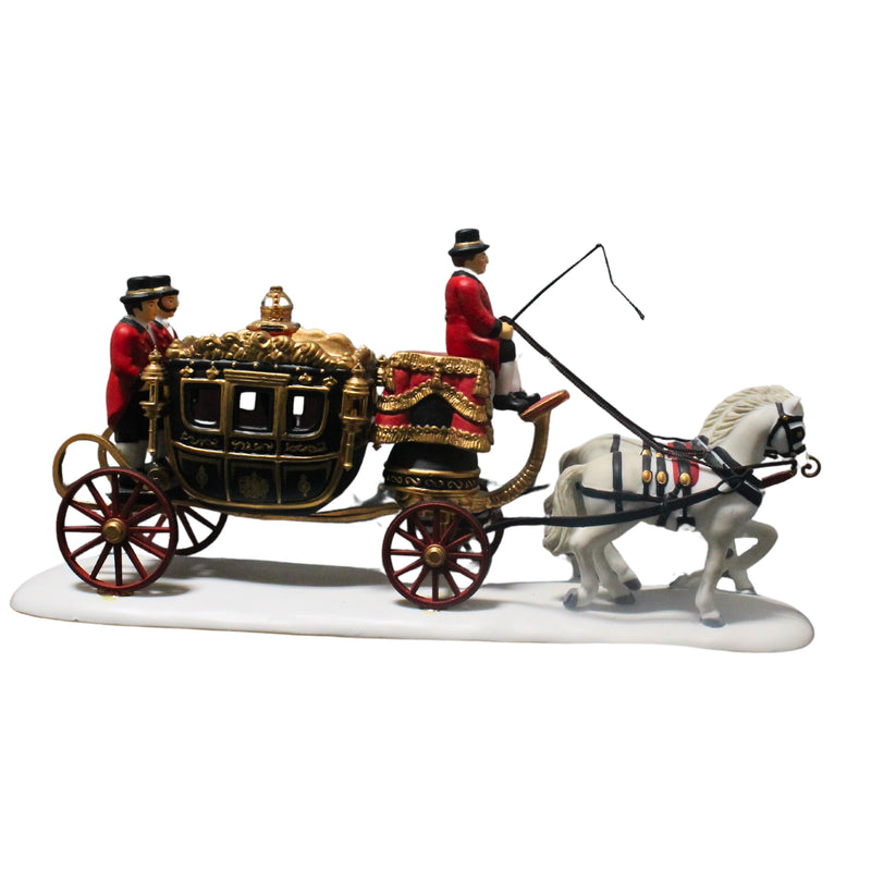 Department 56: 58454 The Queen's Parliamentary Coach