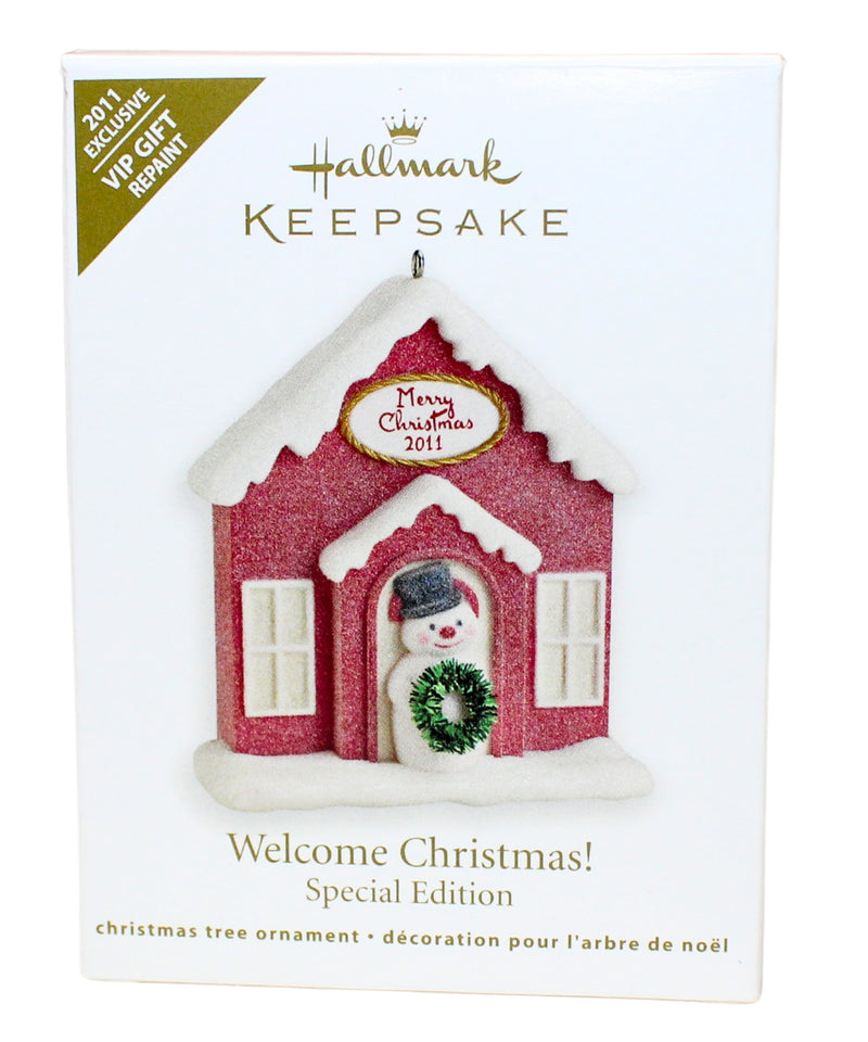 Hallmark Ornament: 2011 Welcome Christmas! | AD4485