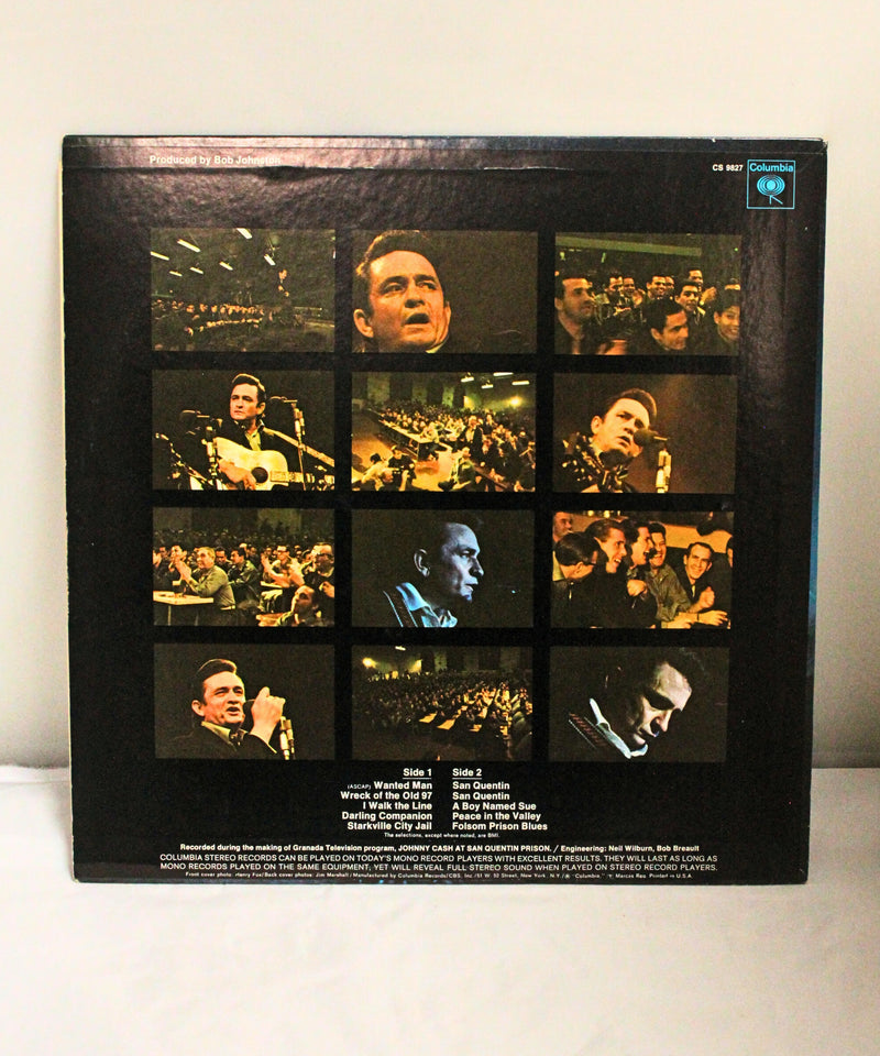 Johnny Cash at San Quentin Vinyl