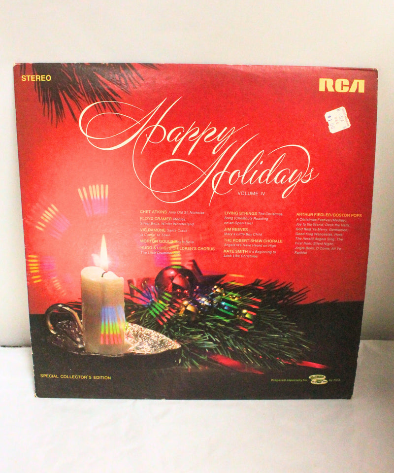 Happy Holidays Volume IV (Special Collectors Edition) Vinyl