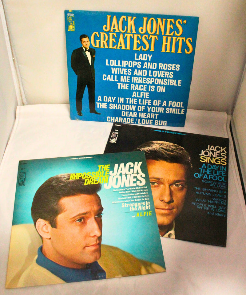 Lot of 3: Jack Jones Vinyls