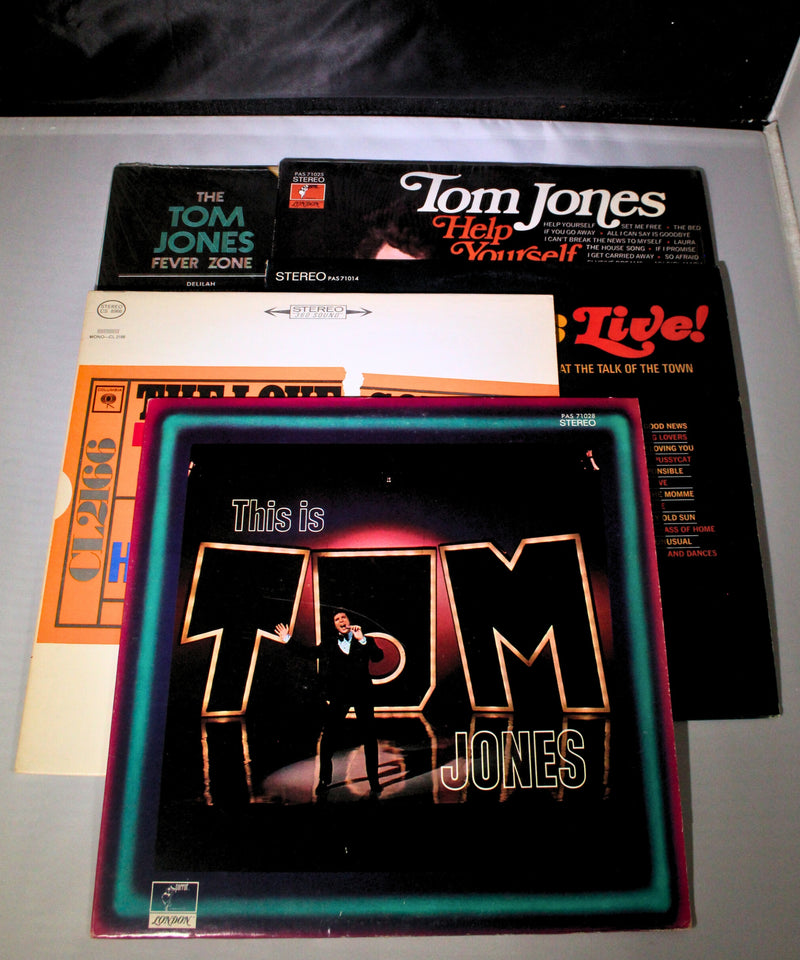 Lot of 5: Tom Jones Vinyls