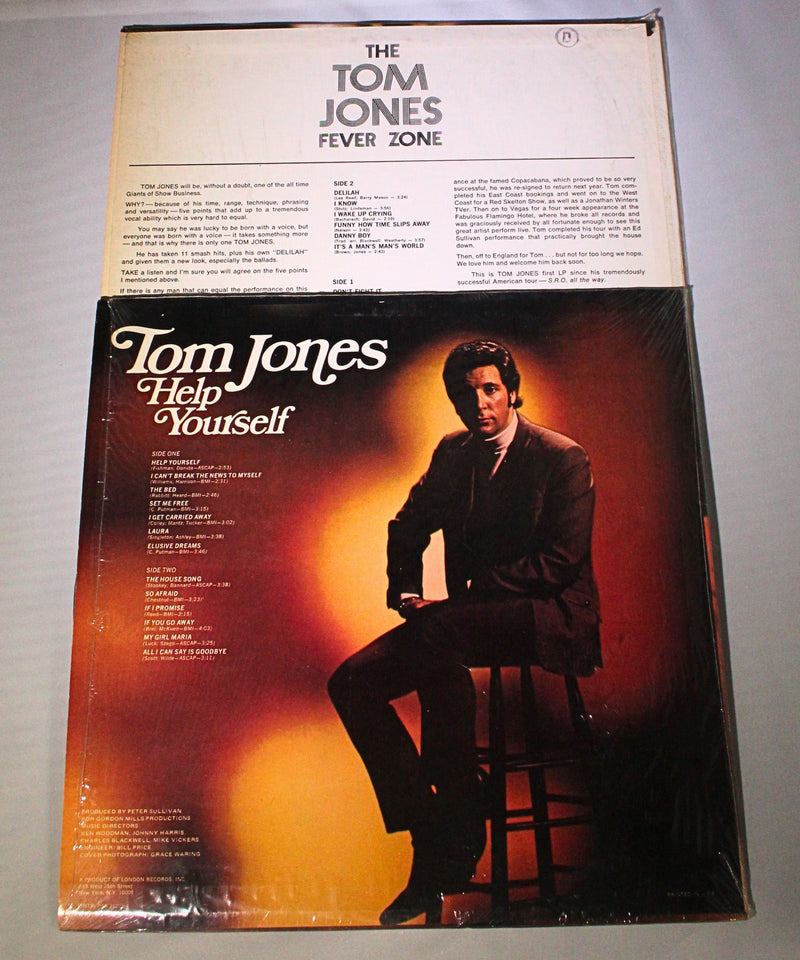 Lot of 5: Tom Jones Vinyls