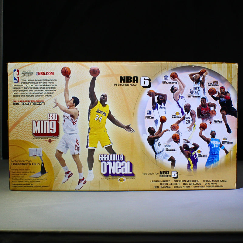 Shaquille O'neal and Yao Ming Action Figures | Mint-Condition